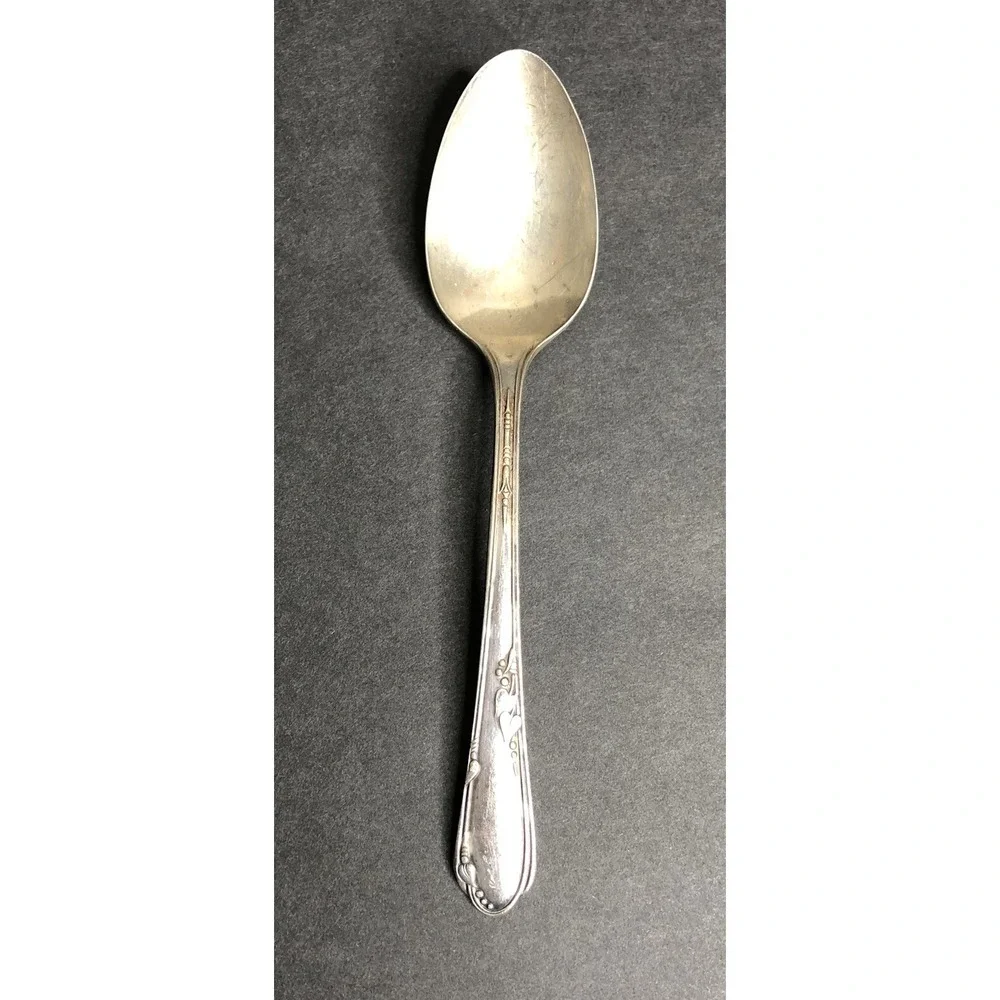 Antique WM A Rogers Oneida MEADOWBROOKE Teaspoons Silverplate No Monos Set of 5